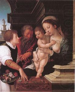 The Holy Family (mk05), Barend van Orley